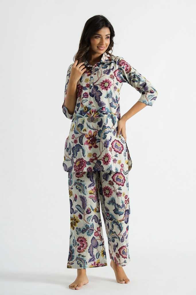 FREYA FLORAL PRINTED CO-ORD SET